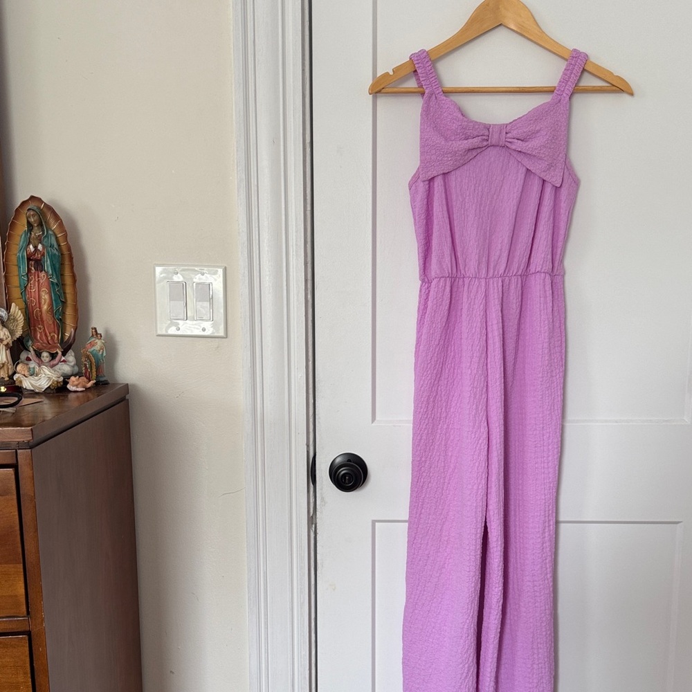 Kids Purple One Piece Jumpsuit